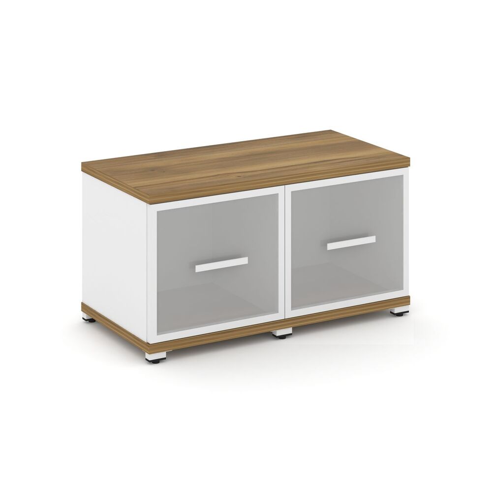 Шкаф две узкие секции, 1 ниша