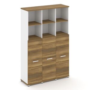 Шкаф три узкие секции, 5 ниш