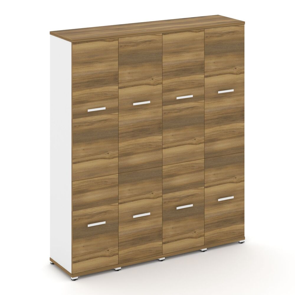 Шкаф четыре узкие секции, 5 ниш