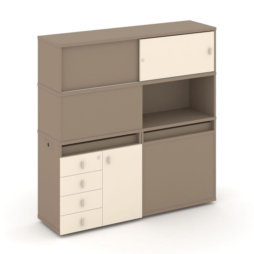 Набор №30. Тумба двойная+высокая надставка