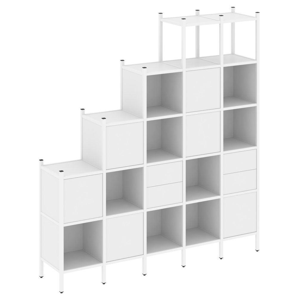 Прямой стеллаж наборный