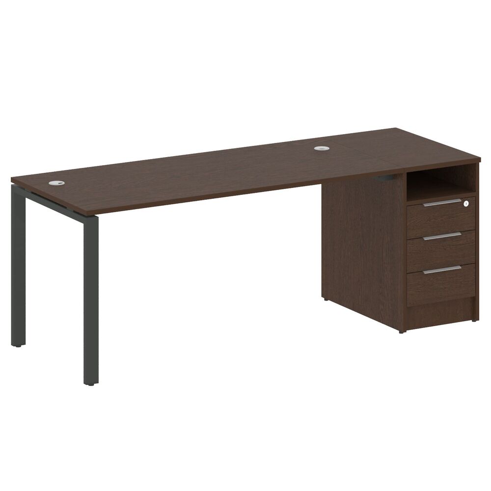 Рабочая станция с опорной тумбой