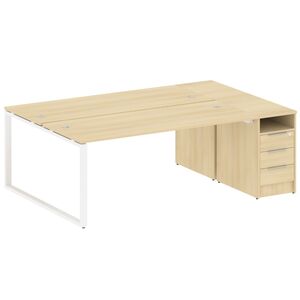 Рабочая станция на О-образном м/к с опорной тумбой