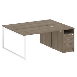 Рабочая станция на О-образном м/к с опорной тумбой