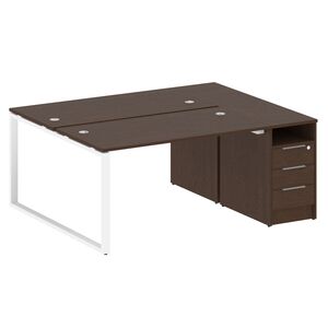 Рабочая станция на О-образном м/к с опорной тумбой