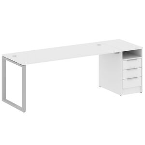 Рабочая станция на О-образном м/к с опорной тумбой