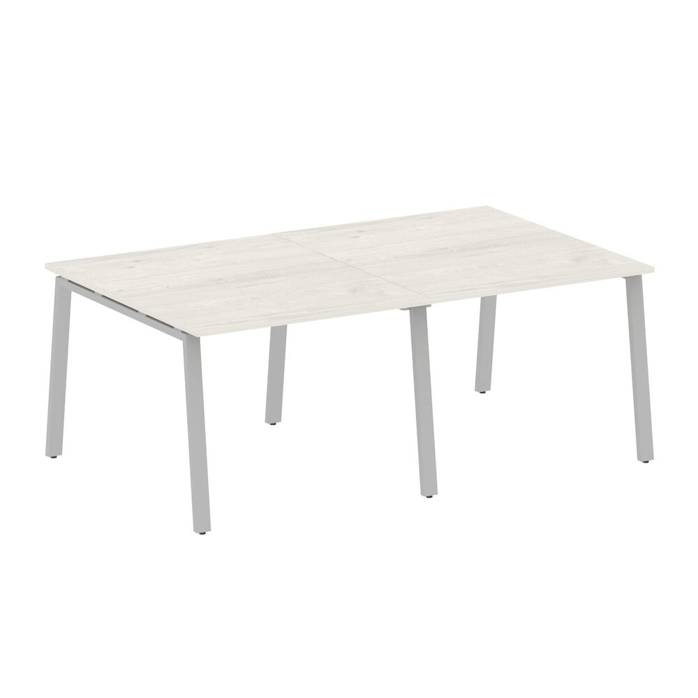 Переговорный стол (2 столешницы) на А-образном м/к