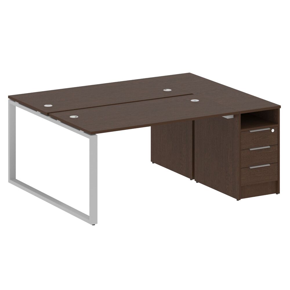 Рабочая станция на О-образном м/к с опорной тумбой