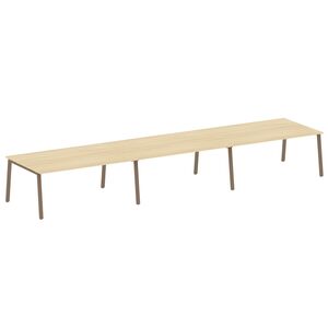 Переговорный стол (3 столешницы) на А-образном м/к