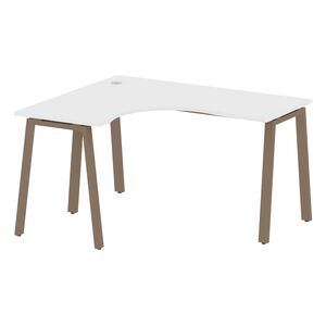 Стол криволинейный левый на А-образном м/к