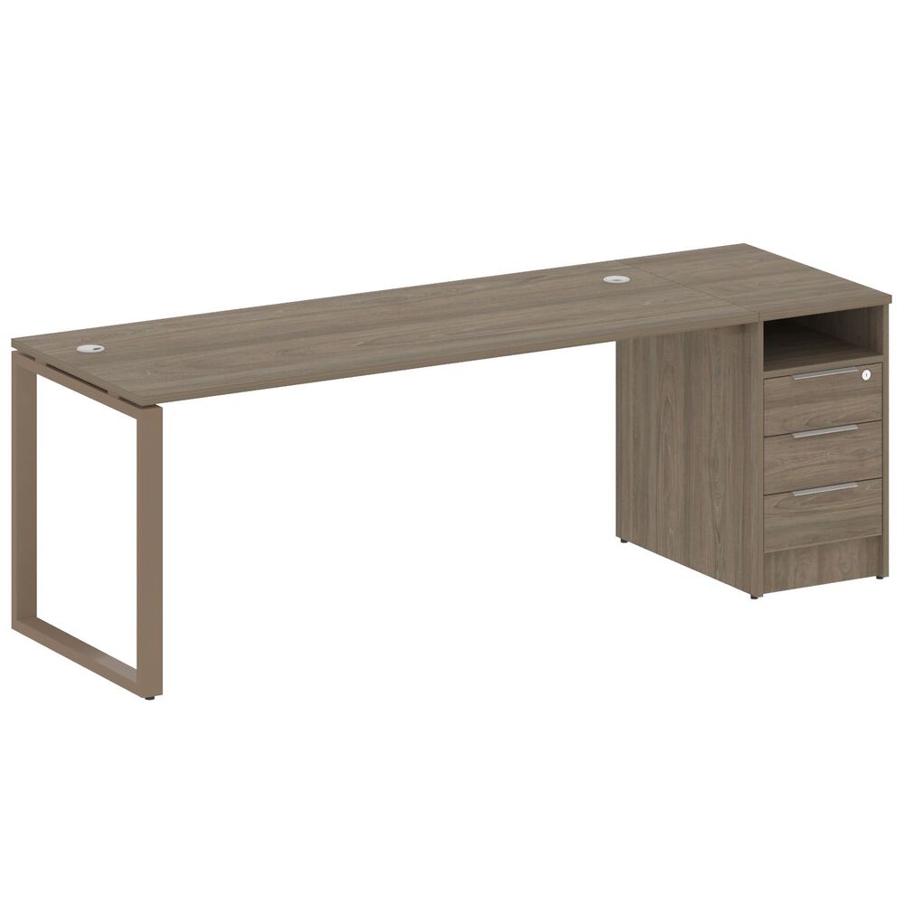 Рабочая станция на О-образном м/к с опорной тумбой