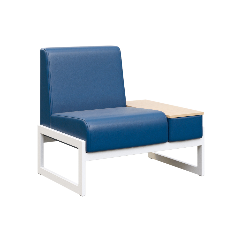 Диван одноместный со столиком универсальный