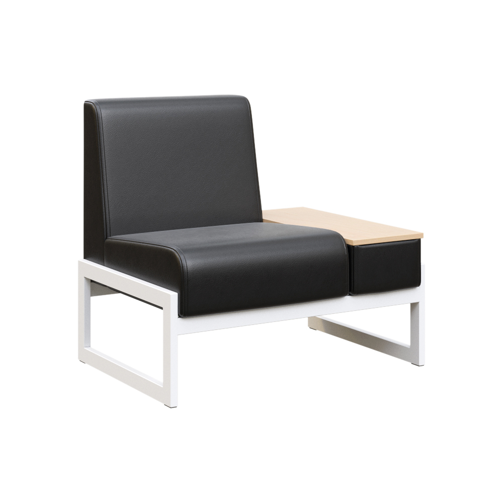 Диван одноместный со столиком универсальный