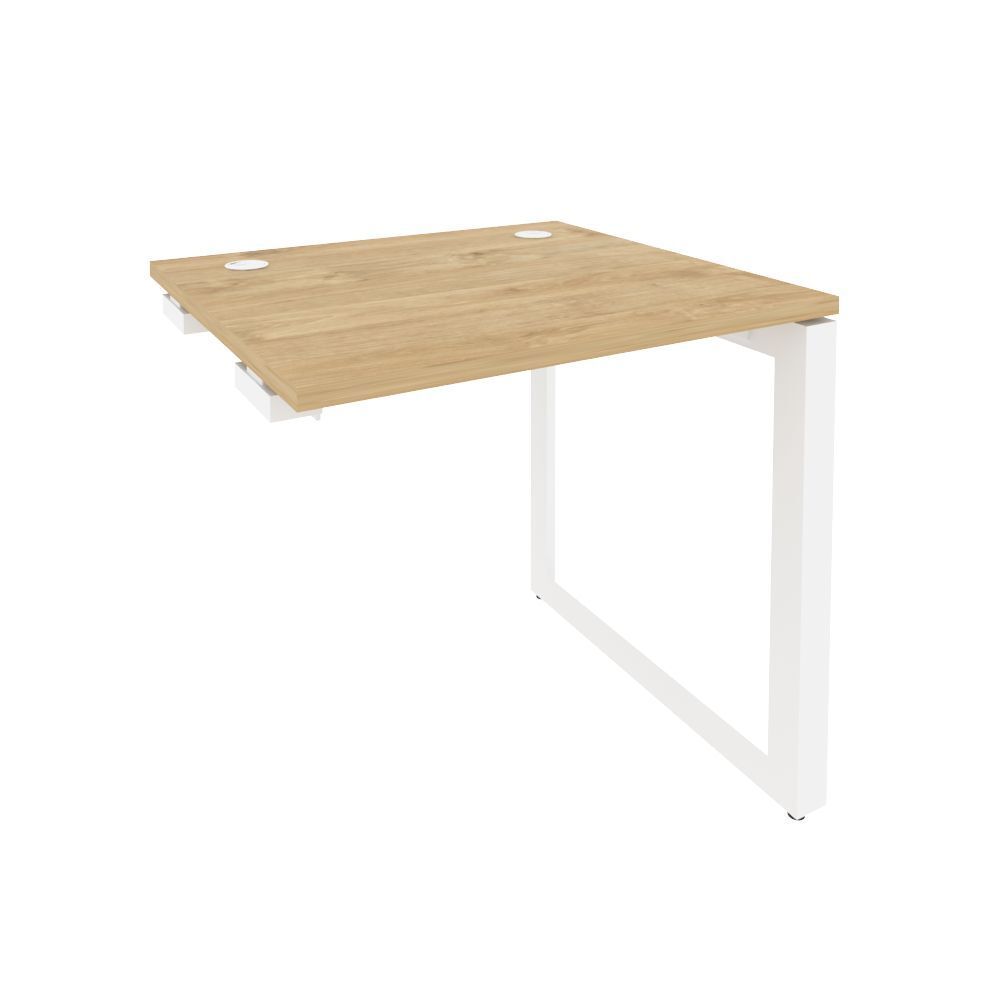 Стол-приставка на О-образном м/к к опорным элементам