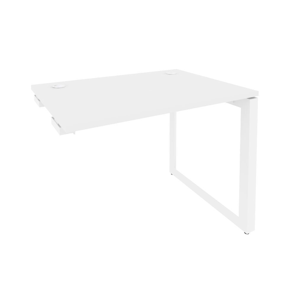 Стол-приставка на О-образном м/к к опорным элементам