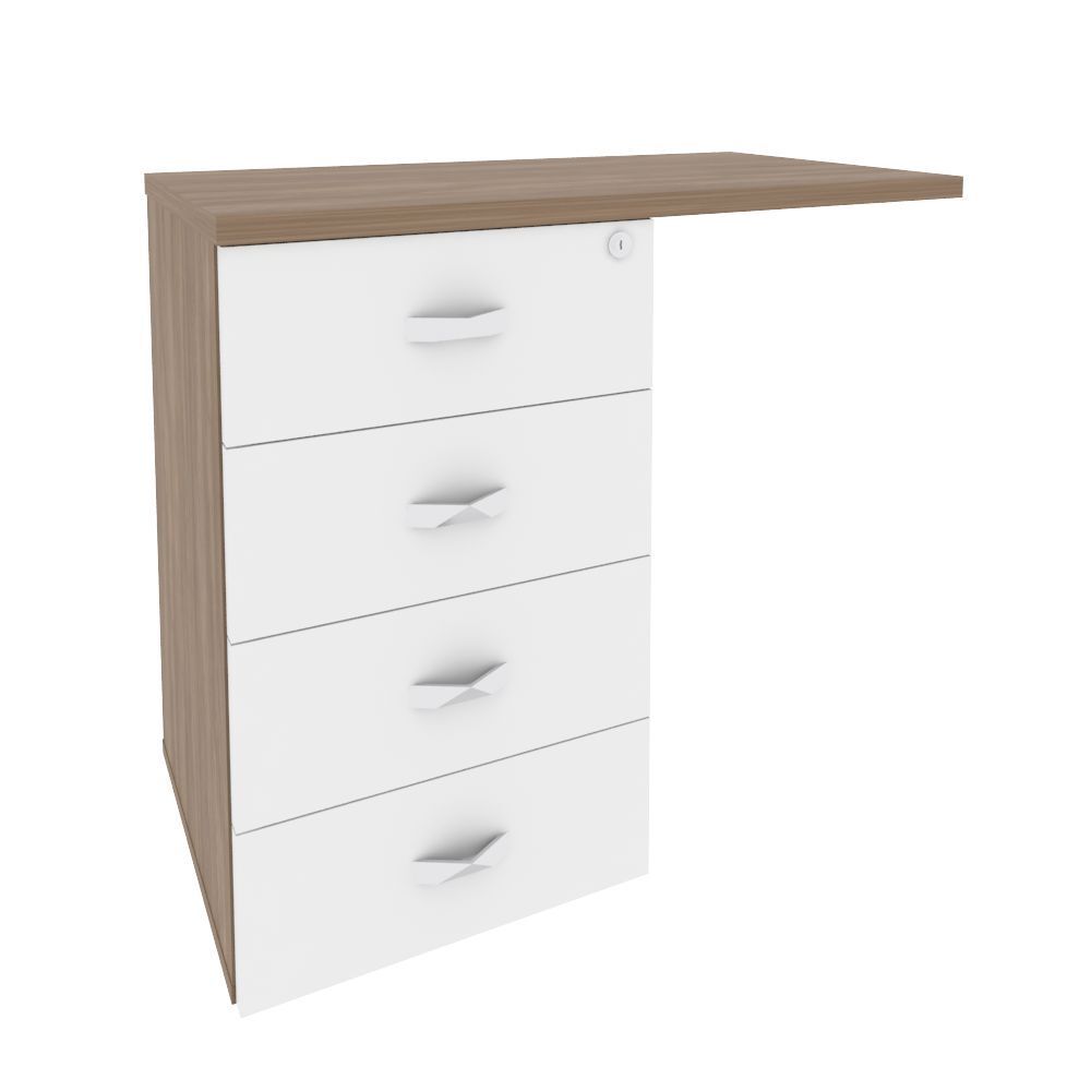 Тумба приставная (универсальная л/пр)