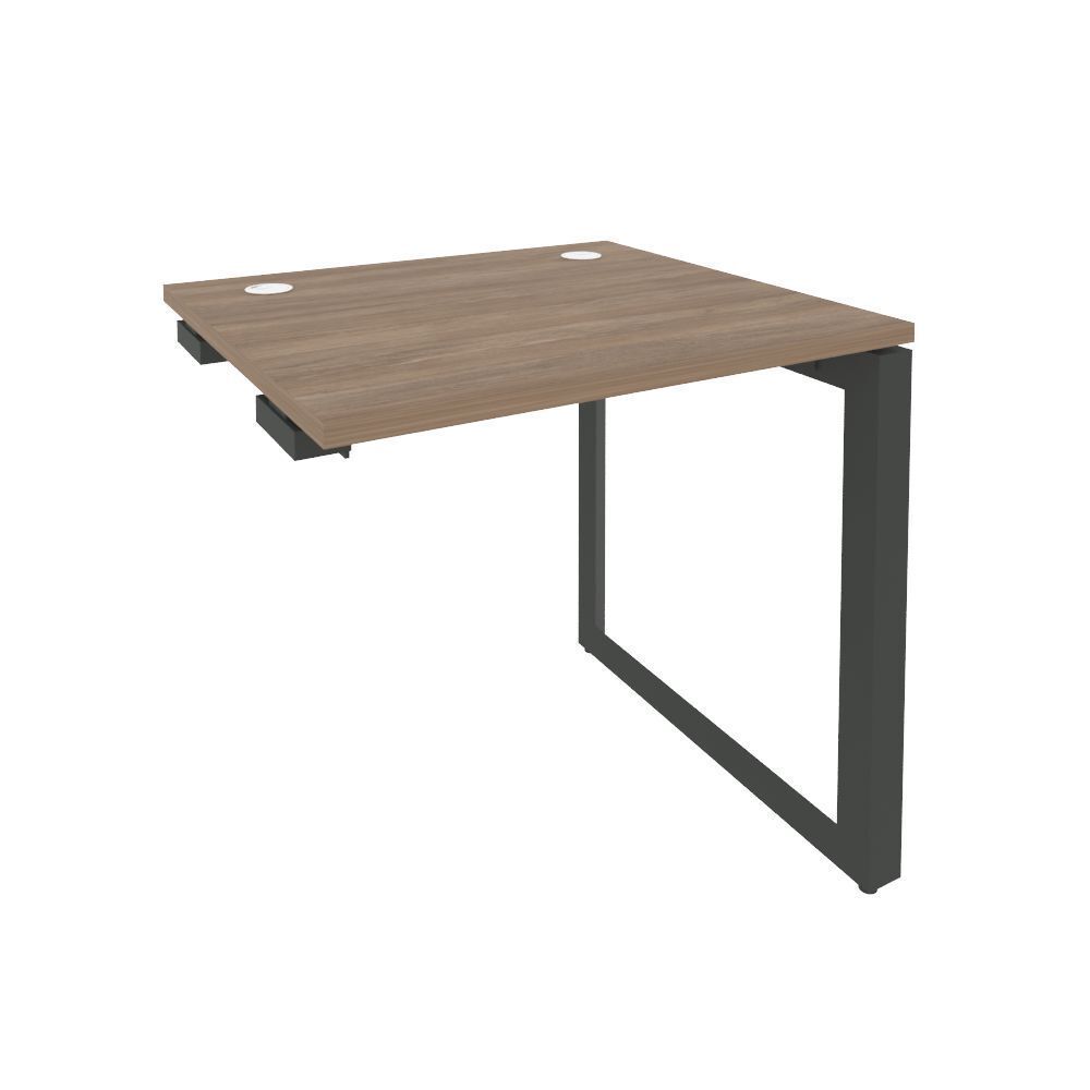 Стол-приставка на О-образном м/к к опорным элементам