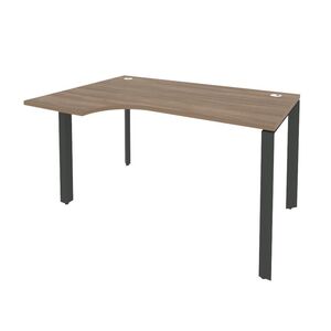 Стол эргономичный левый на П-образном м/к