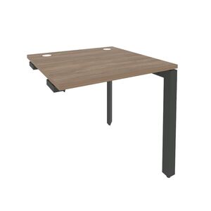 Стол-приставка на П-образном м/к к опорным элементам