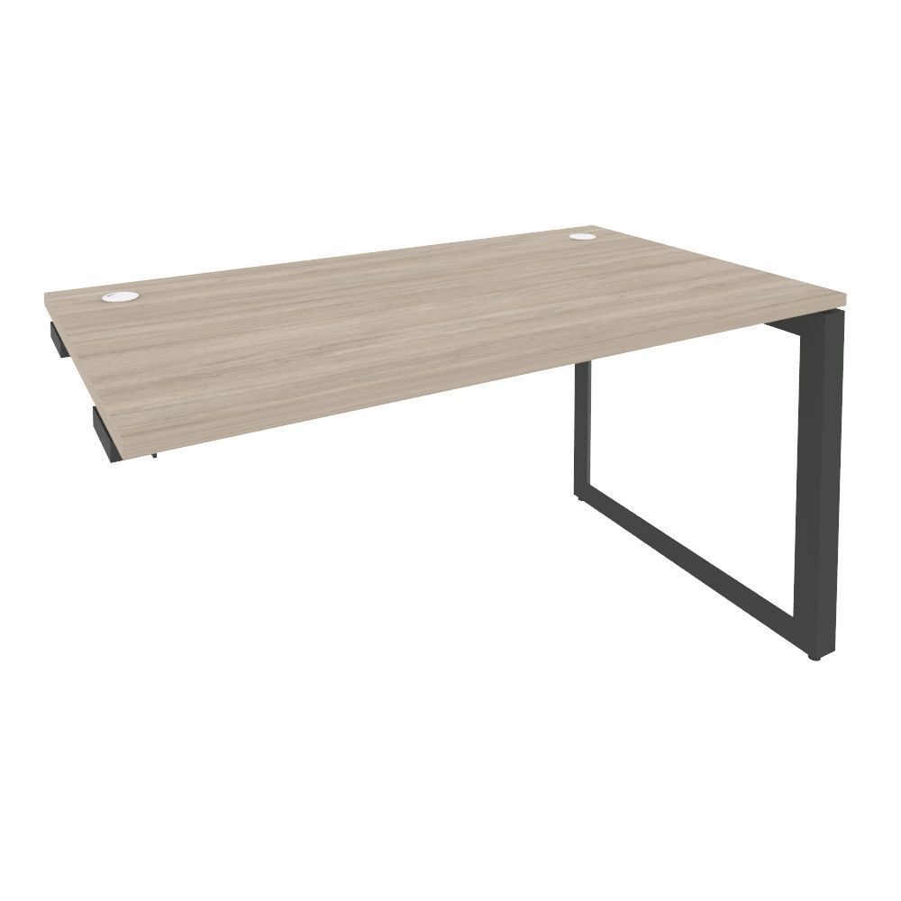 Стол-приставка на О-образном м/к к опорным элементам