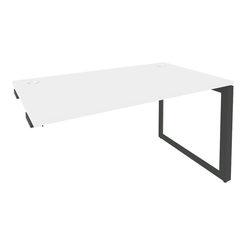 Стол-приставка на О-образном м/к к опорным элементам