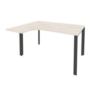 Стол эргономичный левый на П-образном м/к