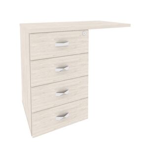 Тумба приставная (универсальная л/пр)