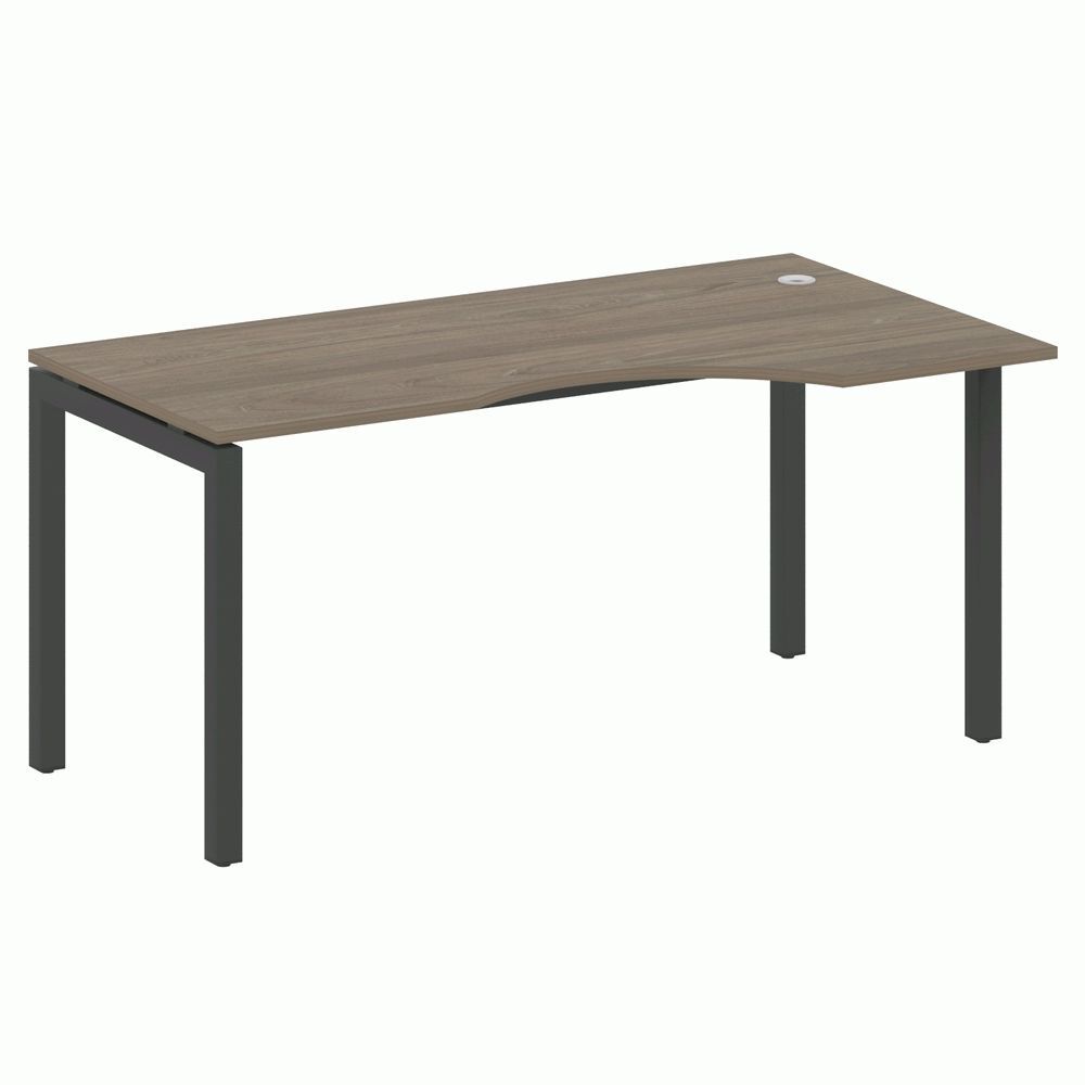 Стол криволинейный правый на П-образном м/к