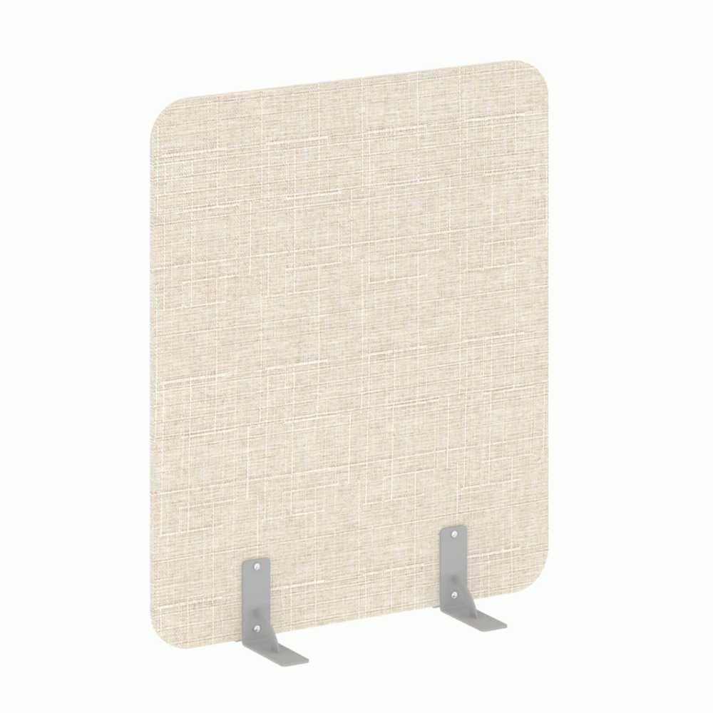 Перегородки на металлических опорах на фетровых подпятниках