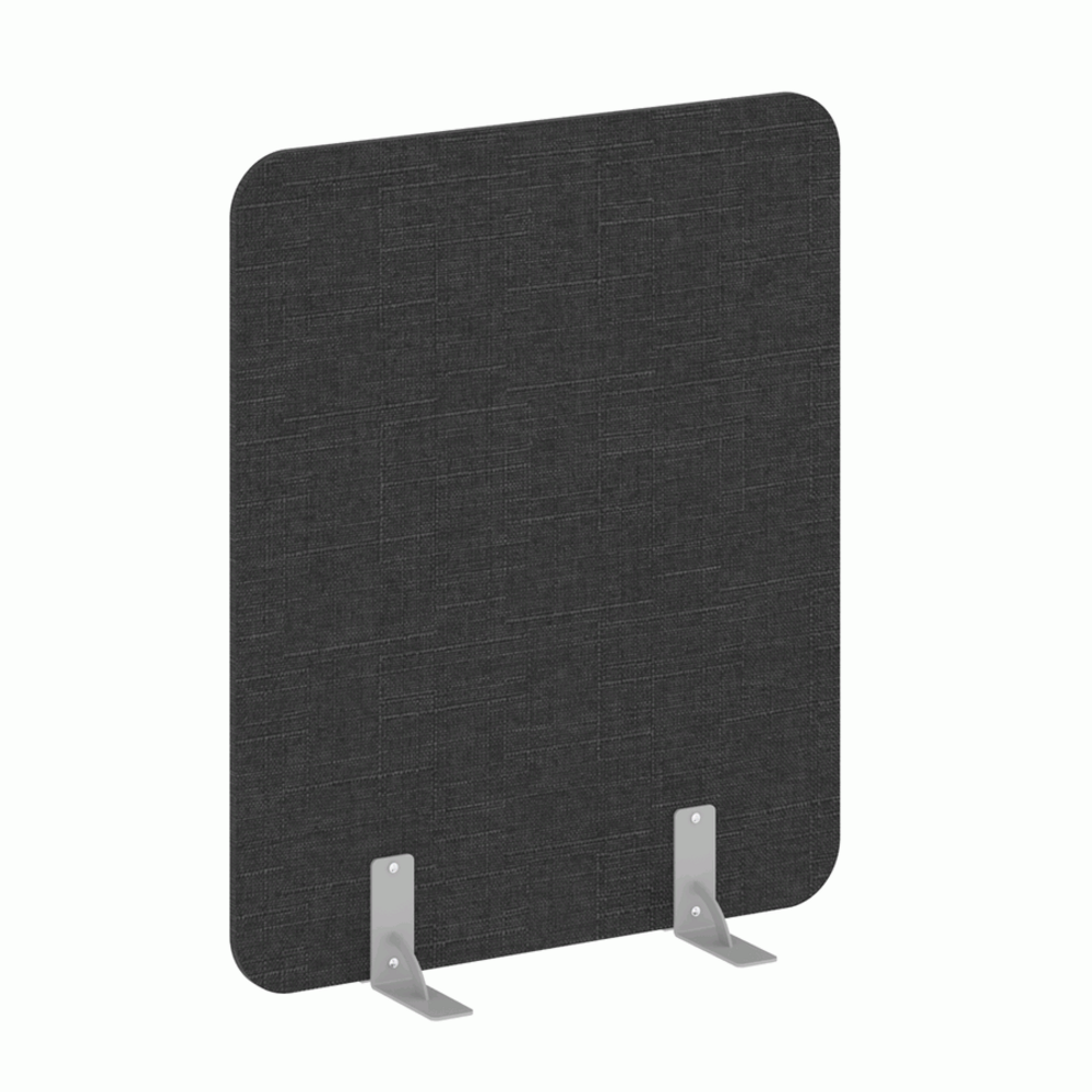 Перегородки на металлических опорах на фетровых подпятниках