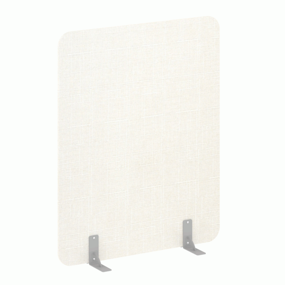 Перегородки на металлических опорах на фетровых подпятниках