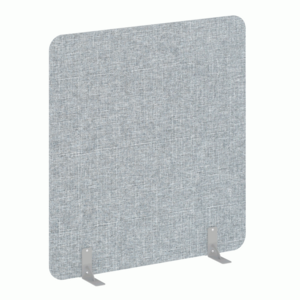 Перегородки на металлических опорах на фетровых подпятниках