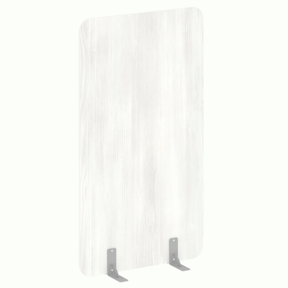 Перегородки на металлических опорах на фетровых подпятниках