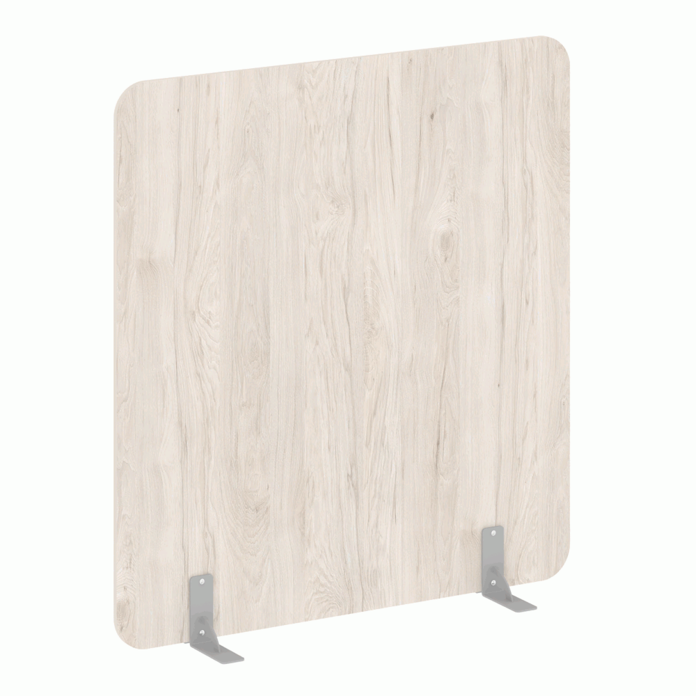 Перегородки на металлических опорах на фетровых подпятниках