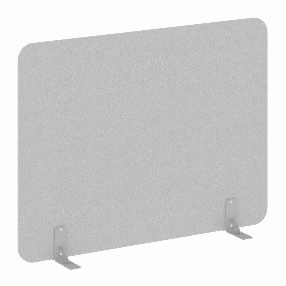 Перегородки на металлических опорах на фетровых подпятниках