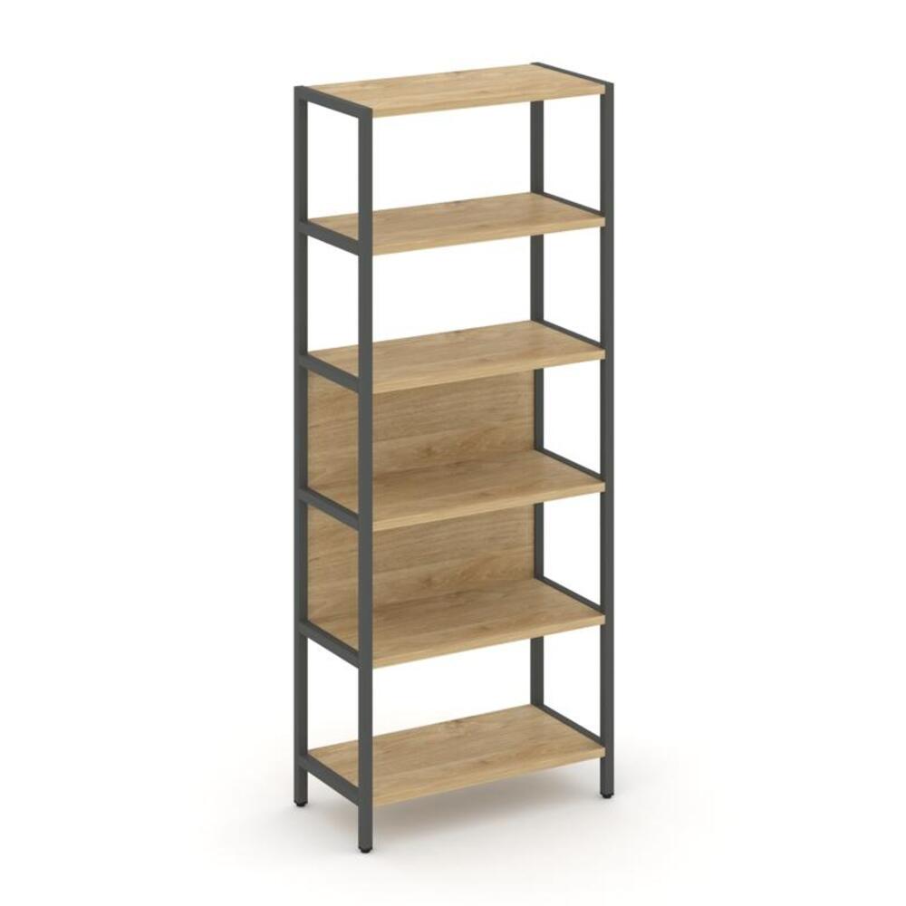 Односекционный стеллаж пятиярусный