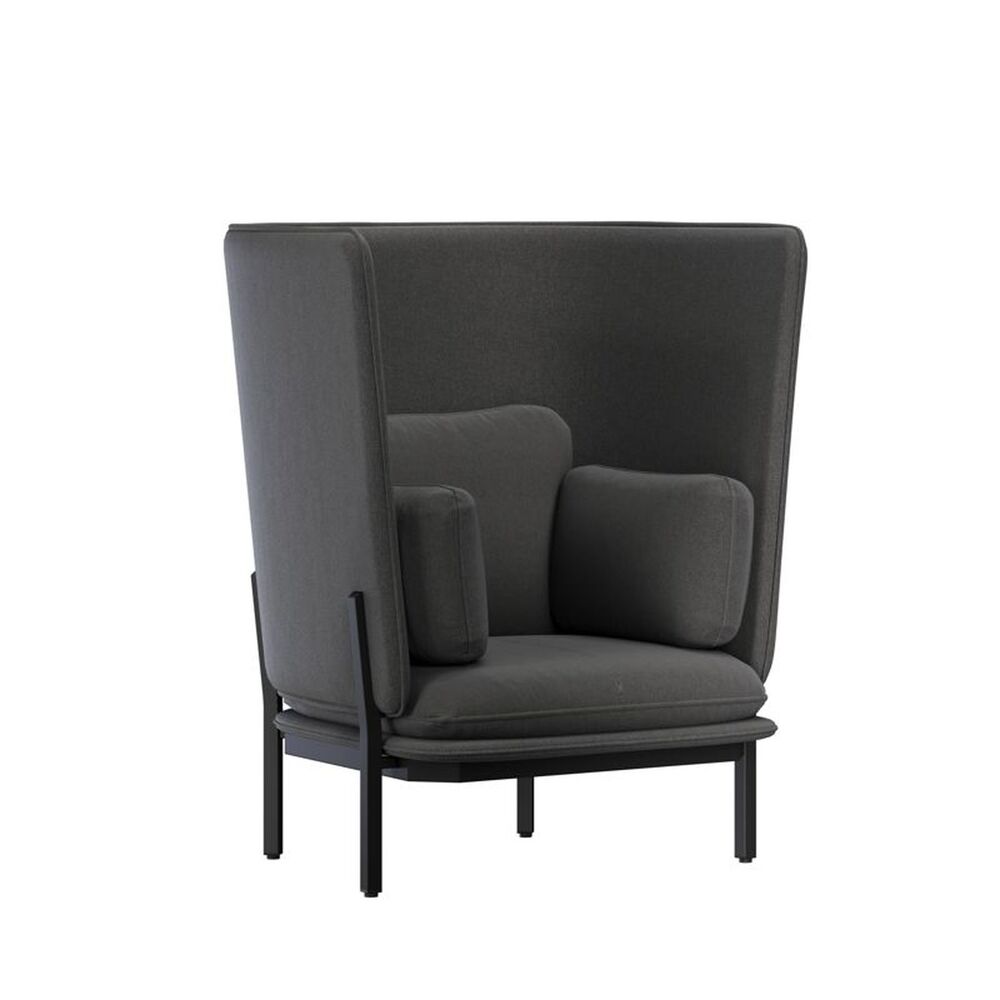 Диван одноместный с высокой спинкой