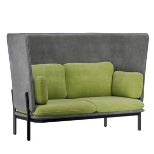 Диван двухместный с высокой спинкой