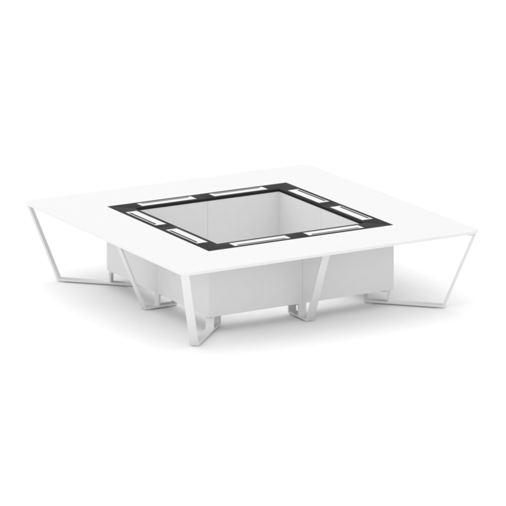 Стол переговорный квадратный