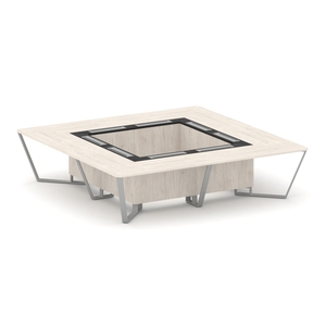 Стол переговорный квадратный