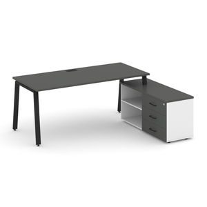 Style Project Direct Стол письменный с греденцией правой