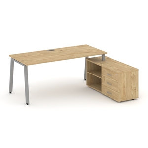 Style Project Direct Стол письменный с греденцией правой