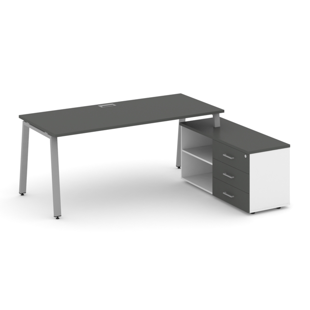 Style Project Direct Стол письменный с греденцией правой