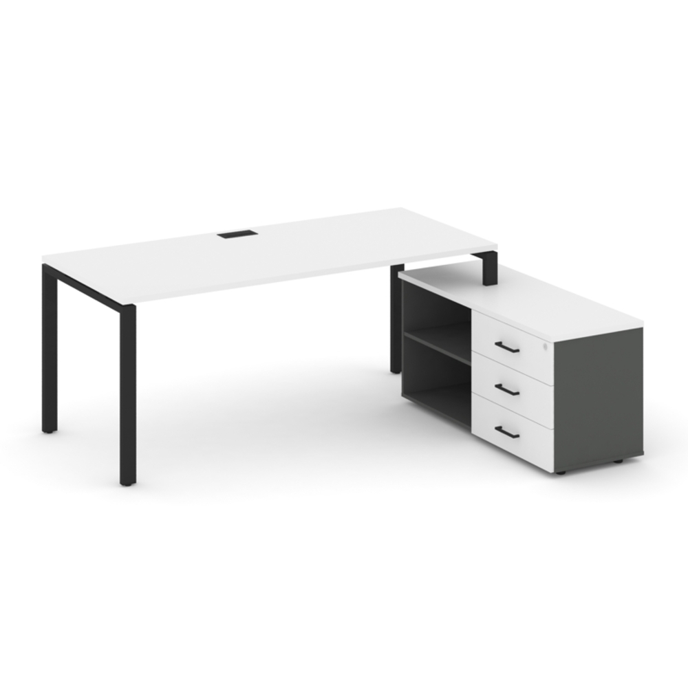 Style Project Direct Стол письменный с греденцией правой