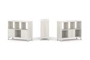 Набор стеллажа двухстороннего, 2 яруса