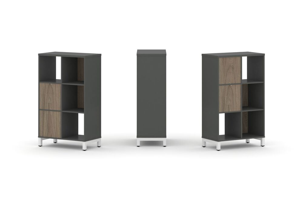 Набор стеллажа двухстороннего, 3 яруса