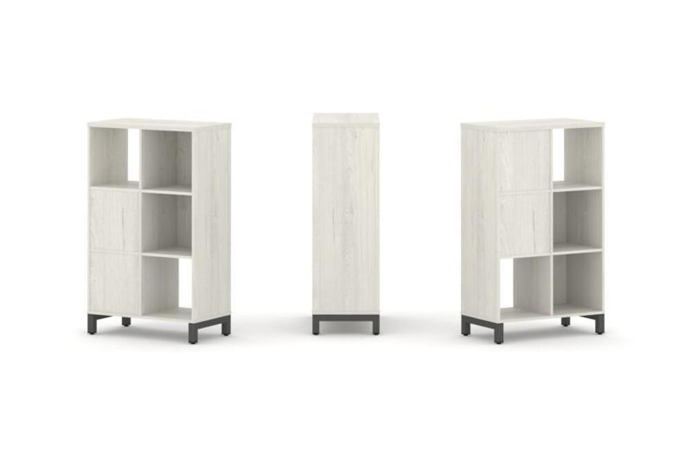 Набор стеллажа двухстороннего, 3 яруса