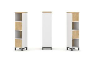 Набор стеллажа двухстороннего, 4 яруса