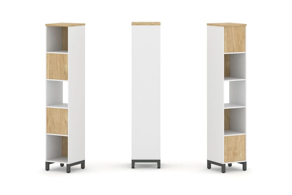 Набор стеллажа двухстороннего, 5 ярусов