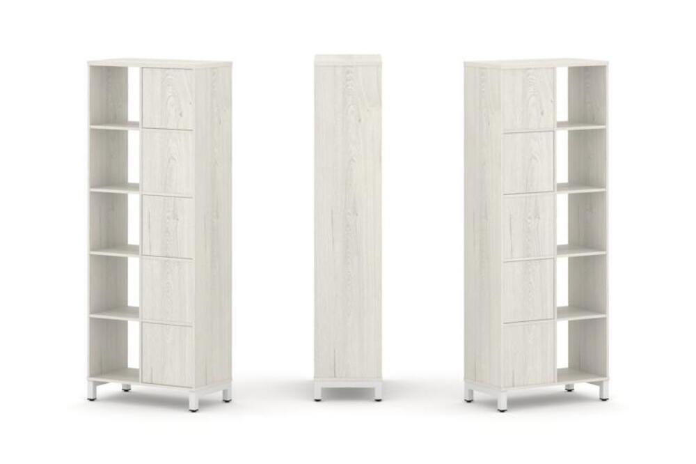 Набор стеллажа двухстороннего, 5 ярусов